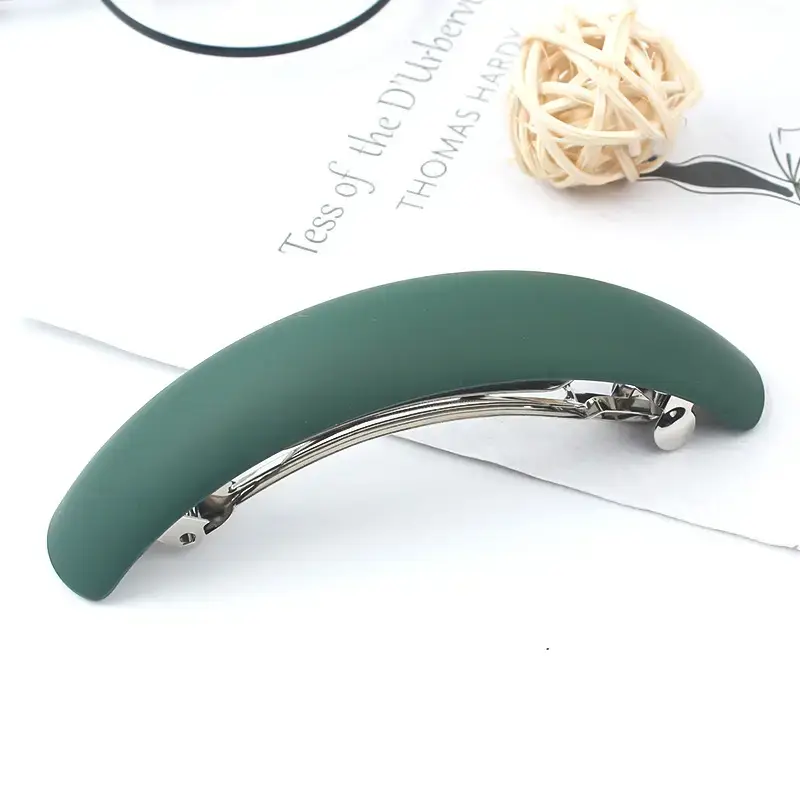 Green & Pink Hair Clips for Women - 100x20x30mm - Image 9