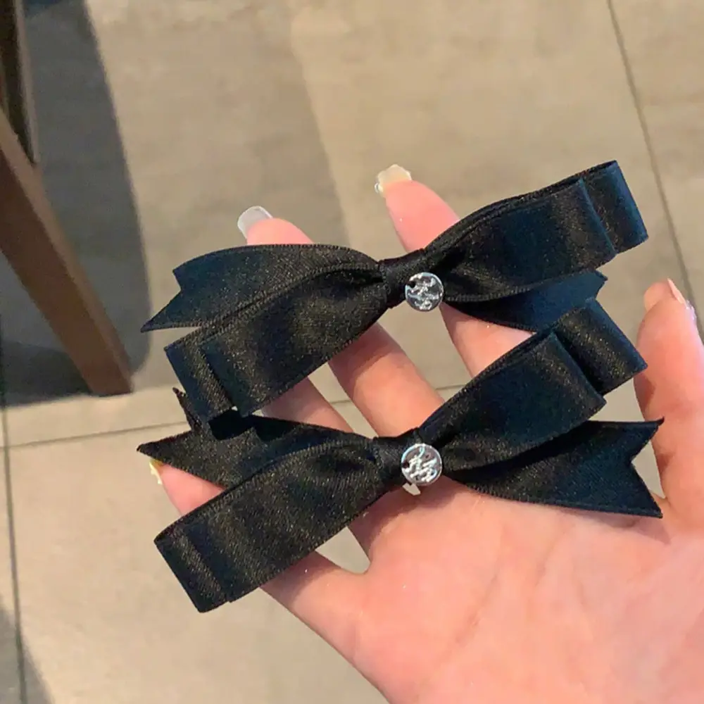 Korean Style Sweet Bow Hairpin Women's Clip Back Head Accessory — feature 8