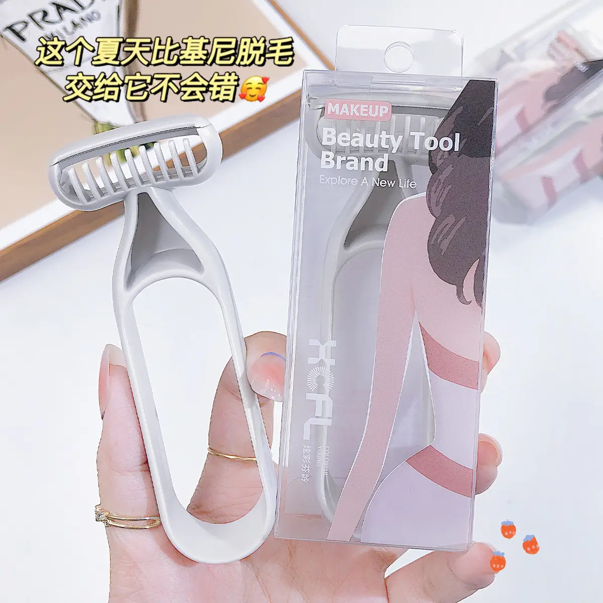 Colorful Hair Shaver for Armpit Body Care - Image 3