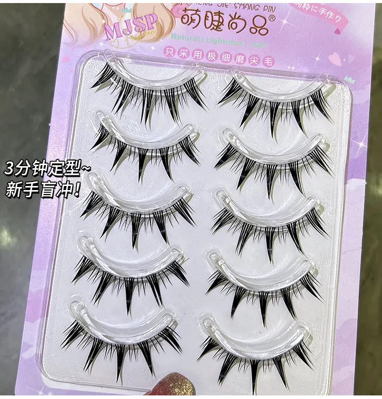 Cute False Eyelashes for Natural Comic Look — feature 3