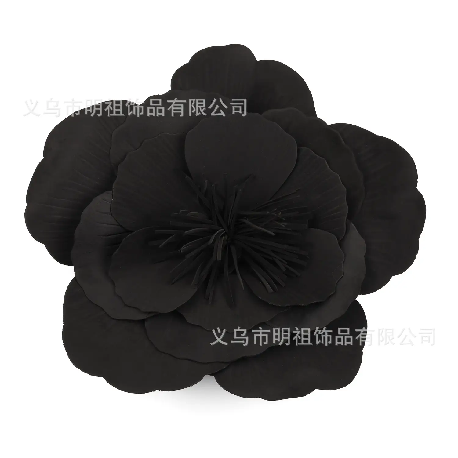 Red EVA Large Flower Hair Hoop Hat