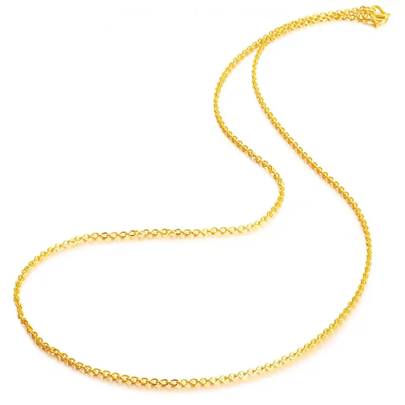 Water Shell Gold Necklace with Joker O Design - Image 6