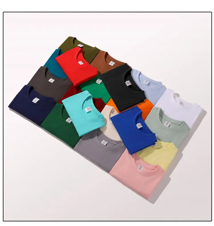 Men Green Cotton Round Neck T-Shirt 230g — feature 10
