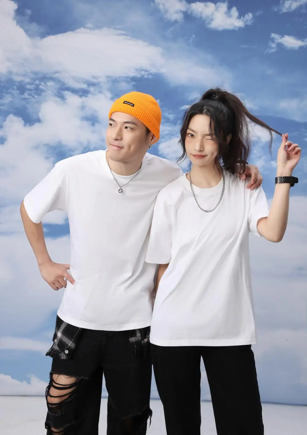 Men Green Cotton Round Neck T-Shirt 230g — feature 27