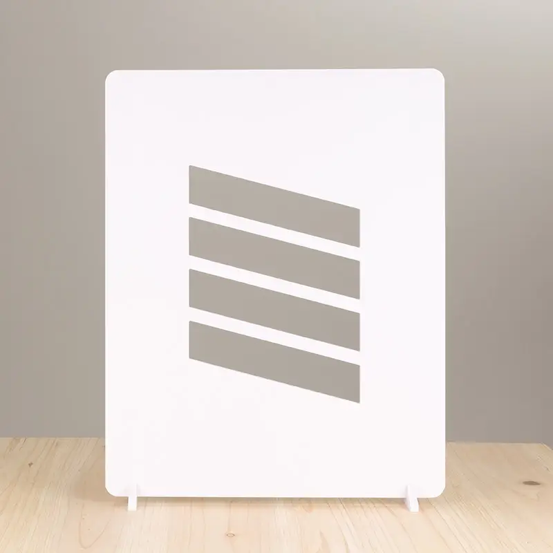 White Imaging Plate Light & Shadow Prop Board
