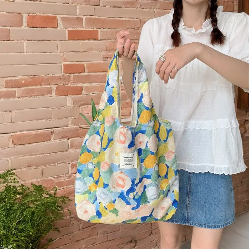 Fairy Floral Shoulder Bag for Women Summer Vacation - Image 3