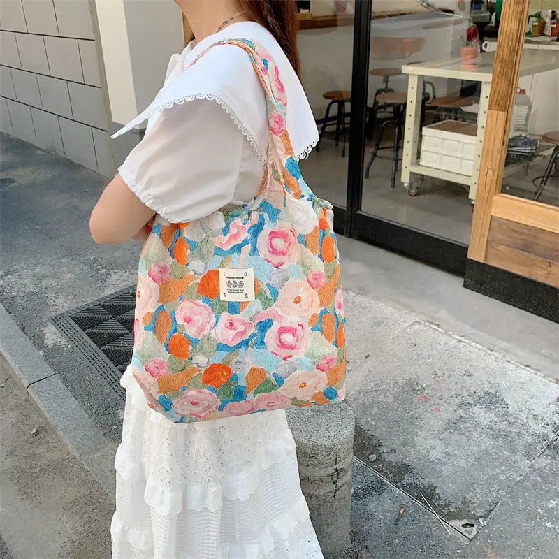 Fairy Floral Shoulder Bag for Women Summer Vacation - Image 5