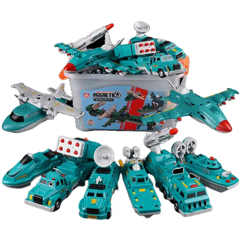 Magnetic Deformation Robot Building Blocks for Kids 3-5 Years - Image 11