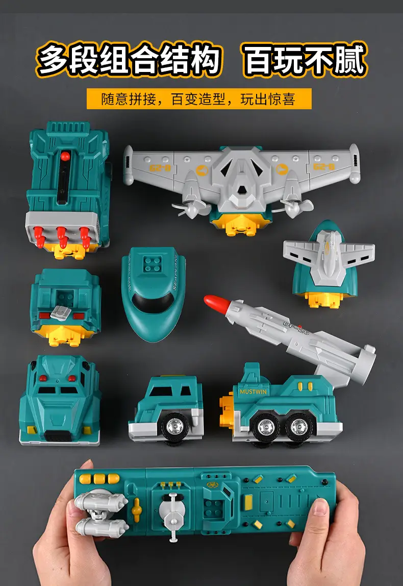 Magnetic Deformation Robot Building Blocks for Kids 3-5 Years — feature 4