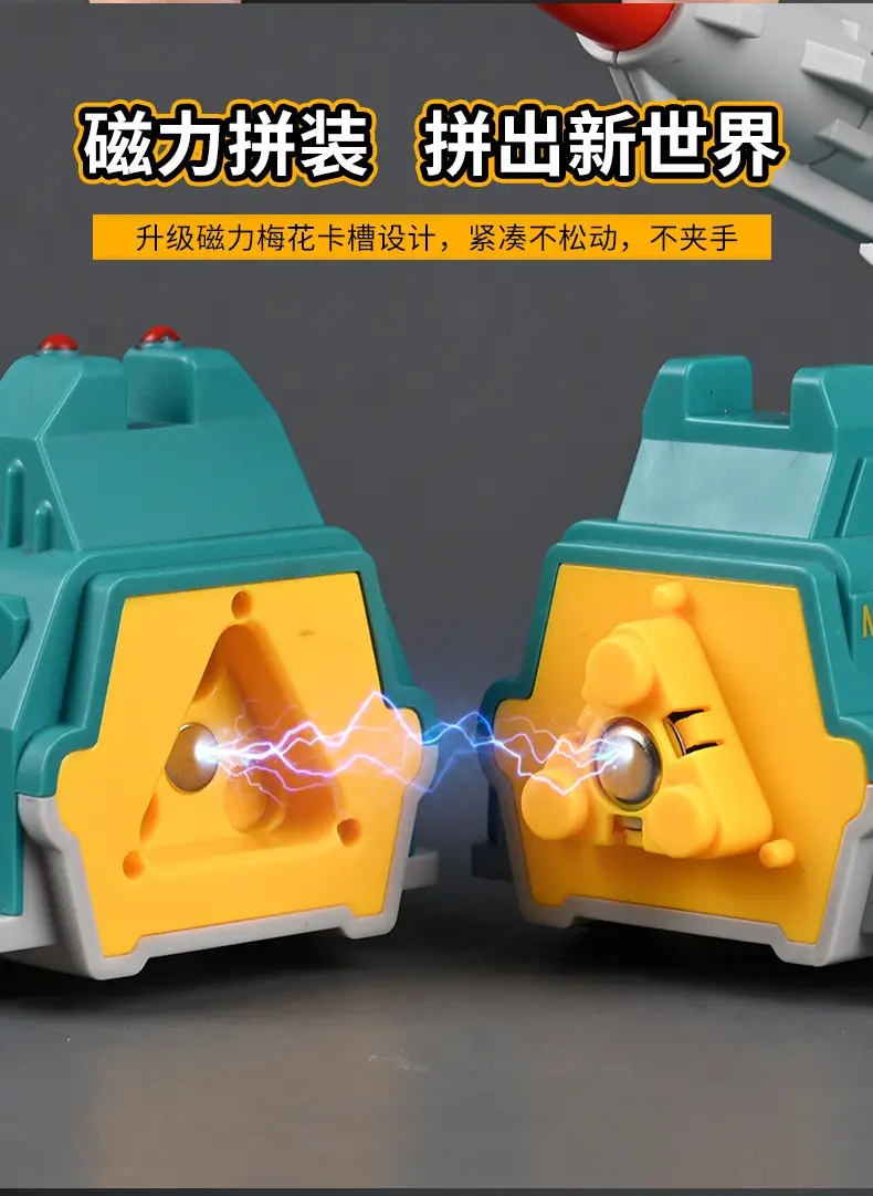 Magnetic Deformation Robot Building Blocks for Kids 3-5 Years — feature 5