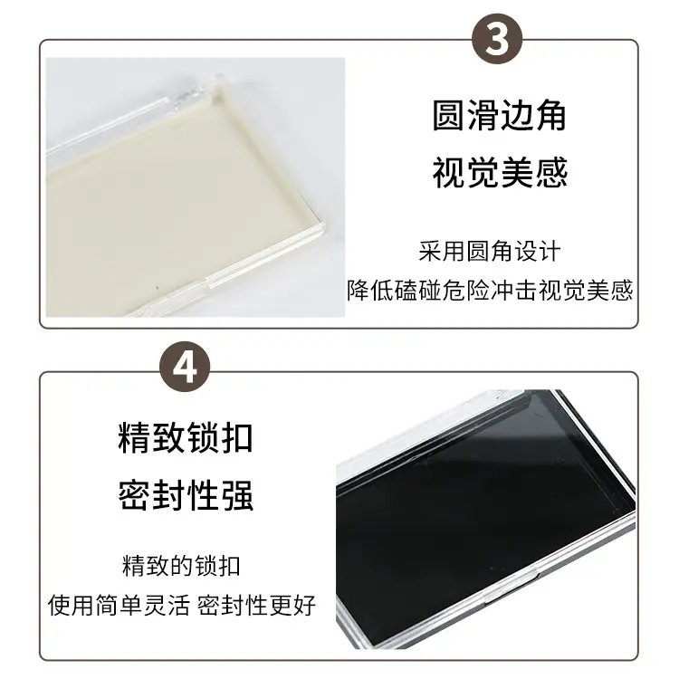 False Eyelash Storage Box Transparent Grafting Box Wholesale