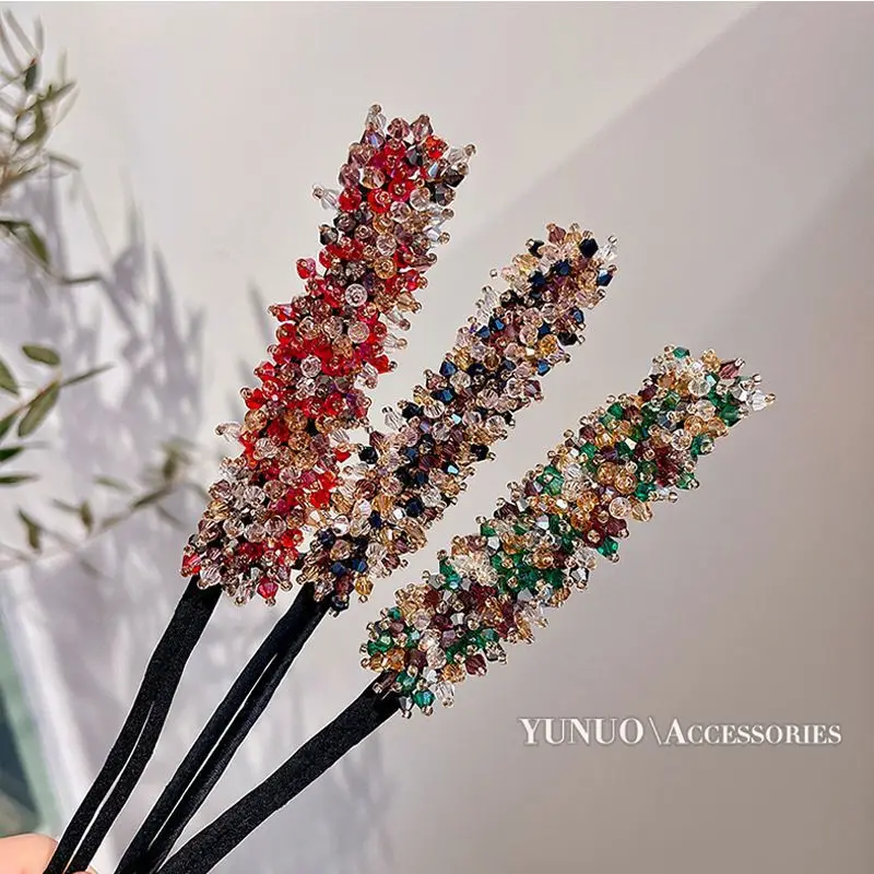 Crystal Flower Hair Brush for Women Coils - Image 11