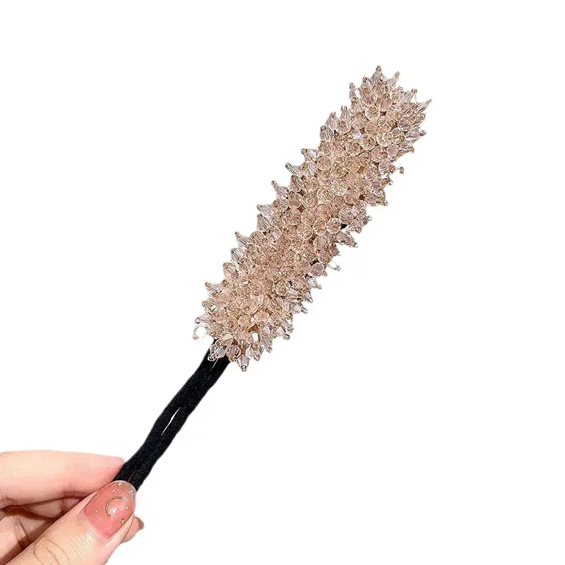 Crystal Flower Hair Brush for Women Coils - Image 13