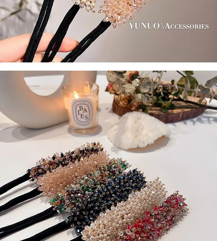 Crystal Flower Hair Brush for Women Coils — feature 14
