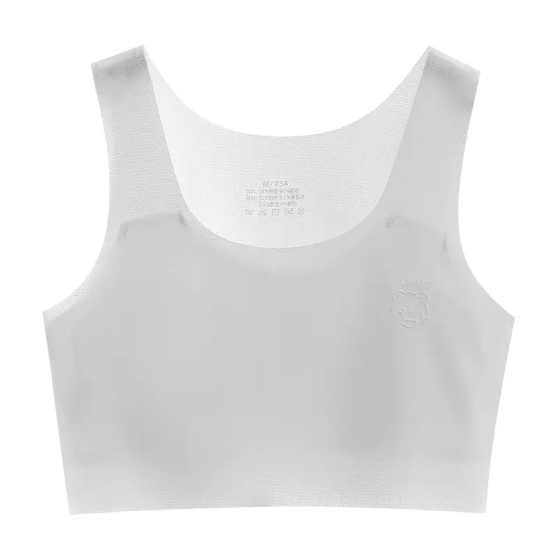 Girls' underwear small vest development period 12 years old 13 children primary school students junior high school wear girls bra summer thin