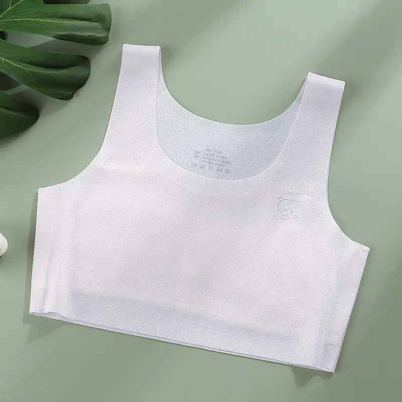 Girls' underwear small vest development period 12 years old 13 children primary school students junior high school wear girls bra summer thin