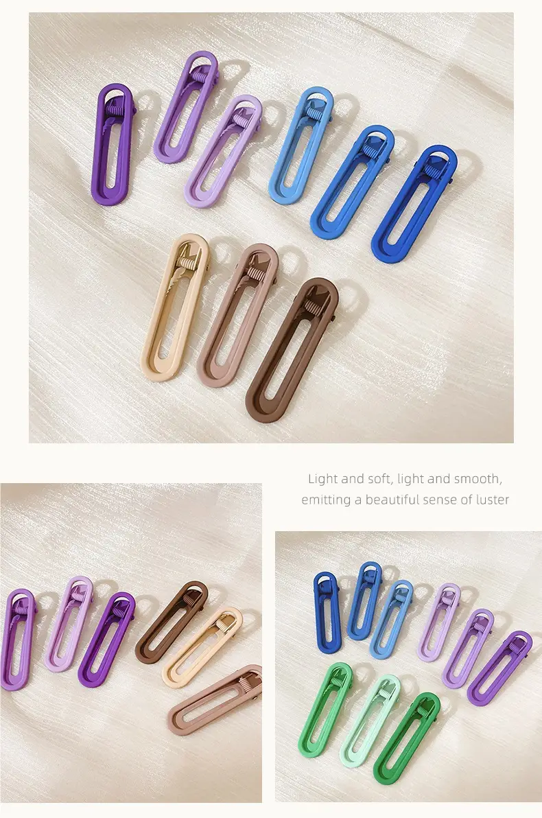 Summer Fresh Duckbill Hair Clip Sweet Cute Side Clip — feature 5
