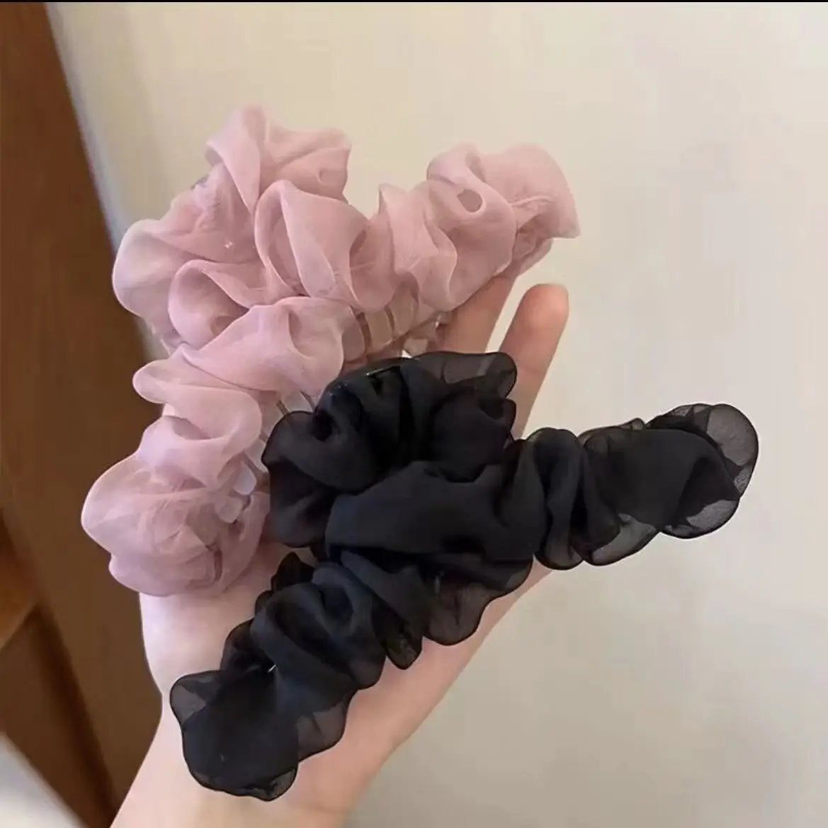 Black Mesh Hair Clip for Women Summer — feature 16