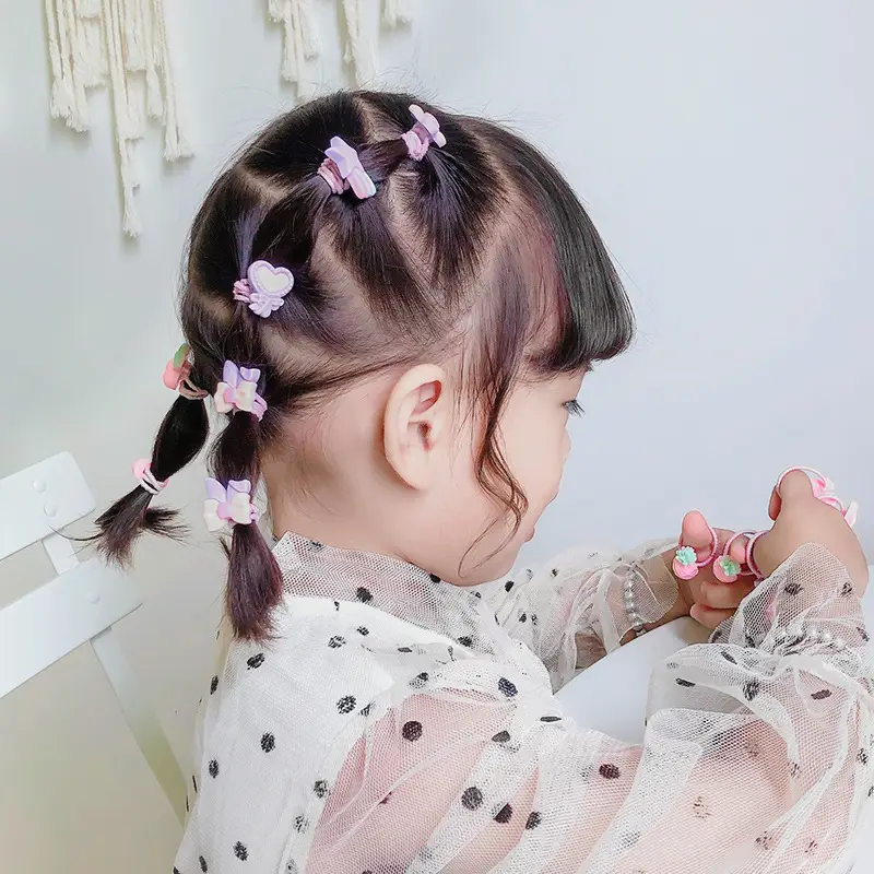 Cute Fruit Design Baby Hair Bands for Girls - Image 5