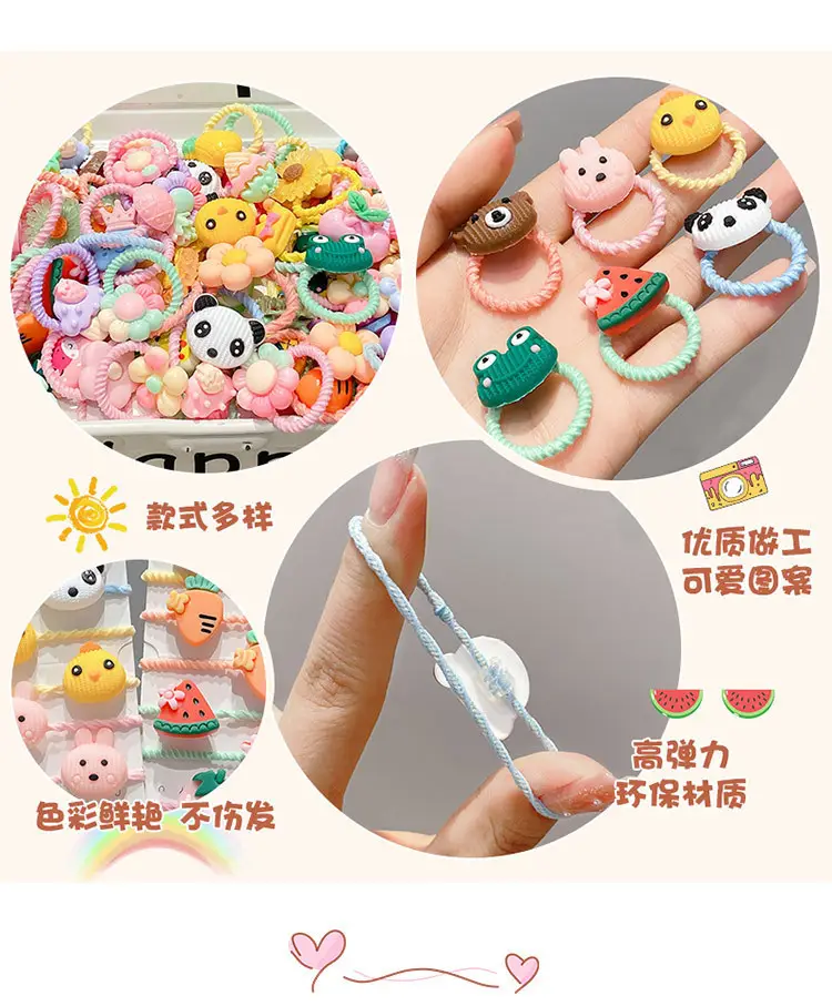 Cute Fruit Design Baby Hair Bands for Girls — feature 12