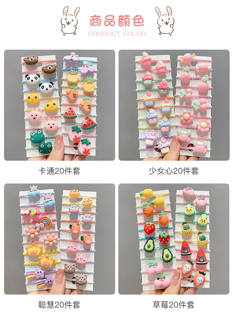 Cute Fruit Design Baby Hair Bands for Girls — feature 5