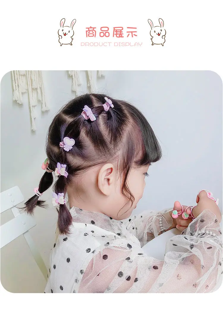 Cute Fruit Design Baby Hair Bands for Girls — feature 6