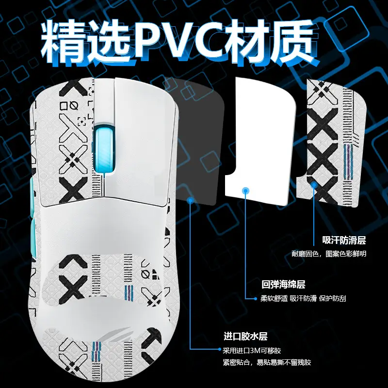 ASUS ROG Mouse with Dragon Scales Anti-Slip Stickers - Image 33
