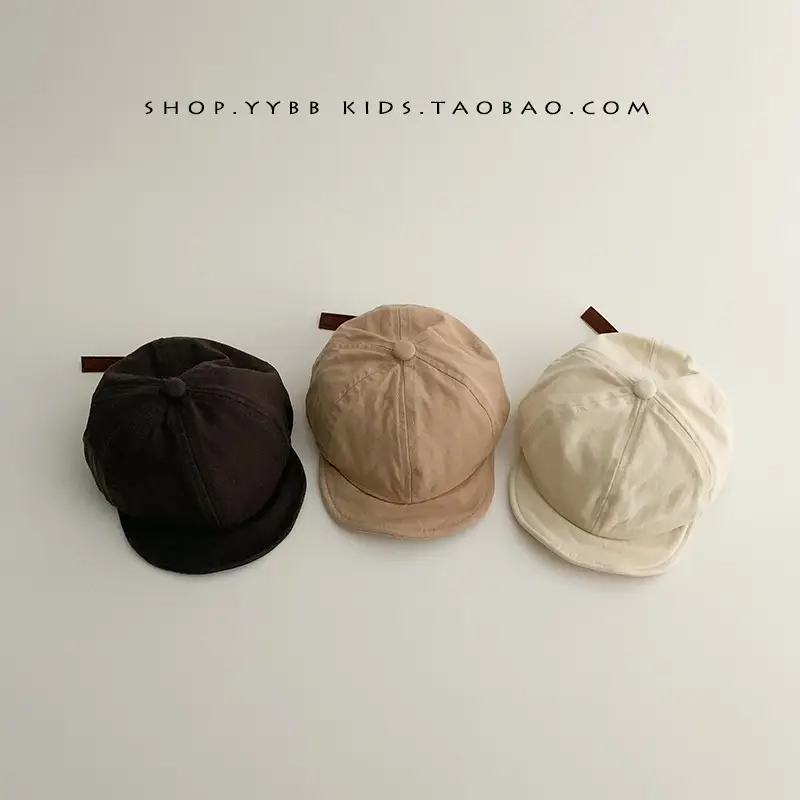 Baby Baseball Caps Spring Autumn Soft Brim Cotton Hats - Image 10
