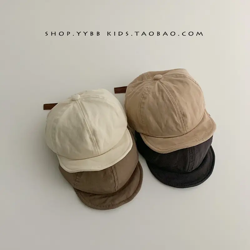 Baby Baseball Caps Spring Autumn Soft Brim Cotton Hats - Image 11