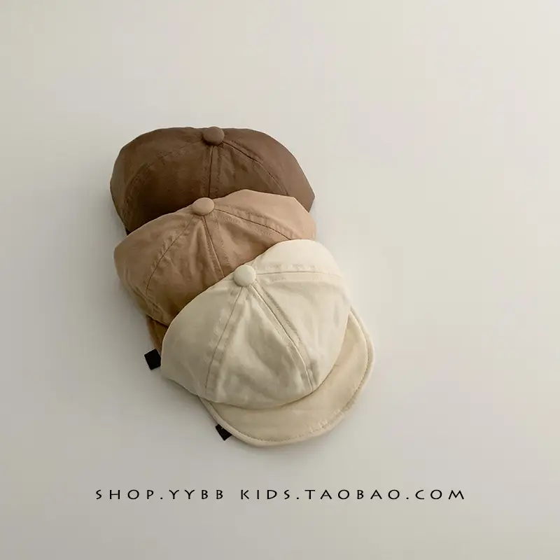 Baby Baseball Caps Spring Autumn Soft Brim Cotton Hats - Image 12