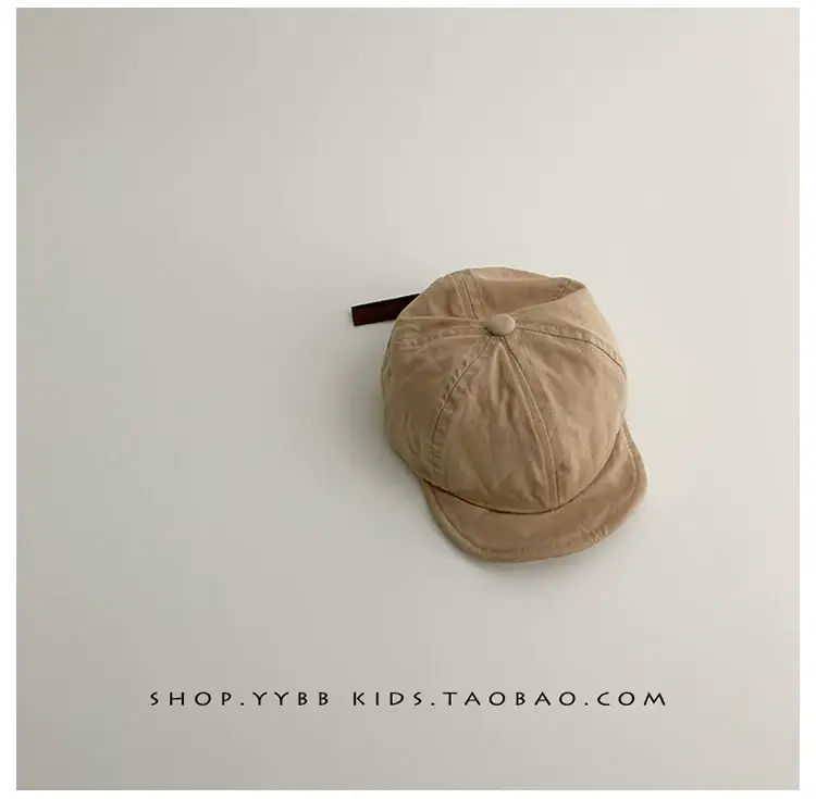 Baby Baseball Caps Spring Autumn Soft Brim Cotton Hats — feature 12