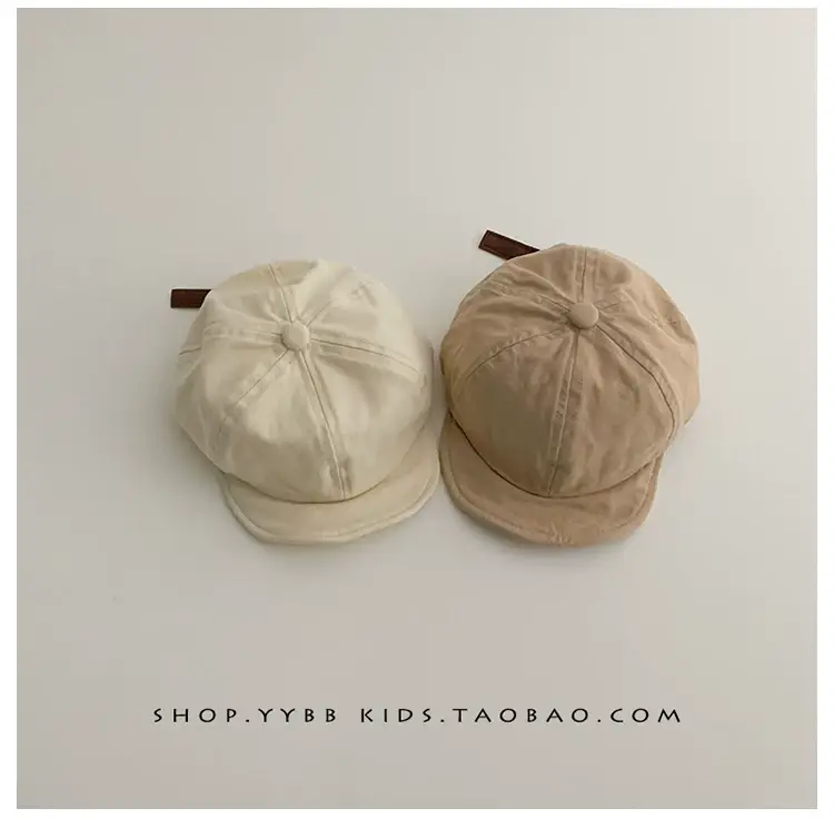 Baby Baseball Caps Spring Autumn Soft Brim Cotton Hats — feature 2