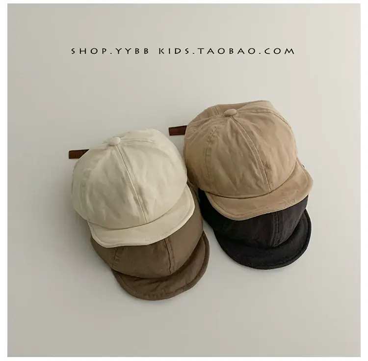 Baby Baseball Caps Spring Autumn Soft Brim Cotton Hats — feature 4