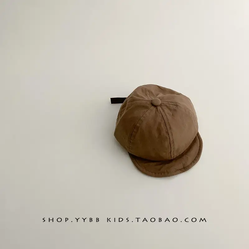 Baby Baseball Caps Spring Autumn Soft Brim Cotton Hats - Image 3