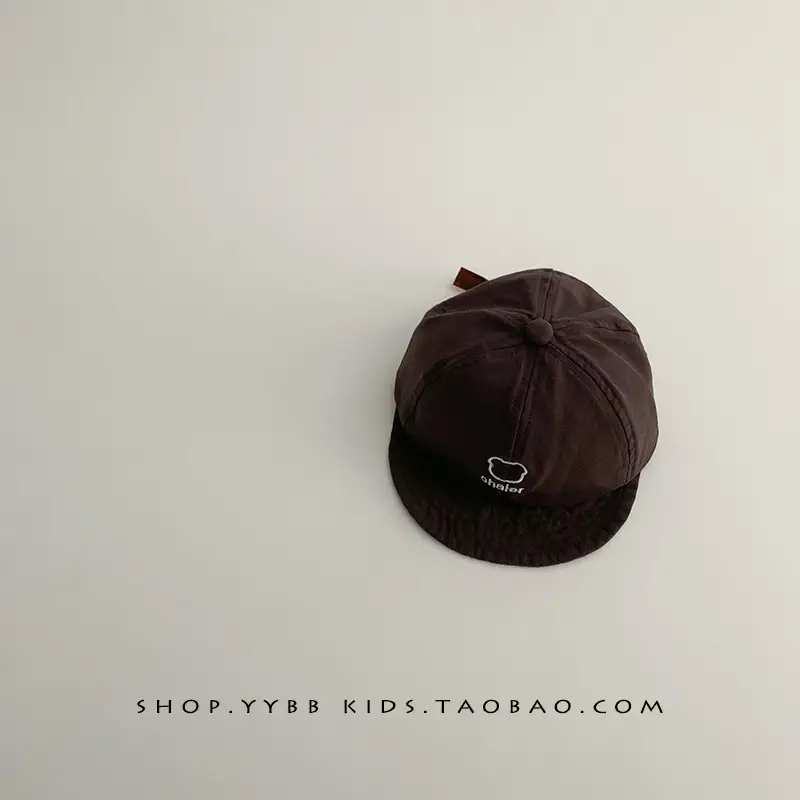 Baby Baseball Caps Spring Autumn Soft Brim Cotton Hats - Image 8