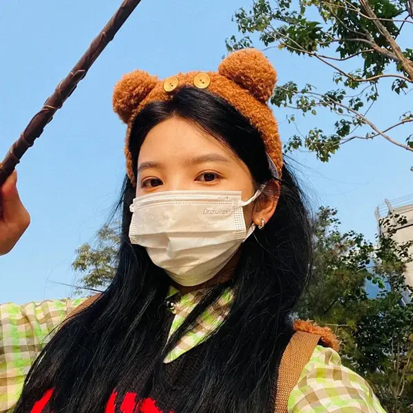 Cute Bear Button Hair Band for Women — feature 20