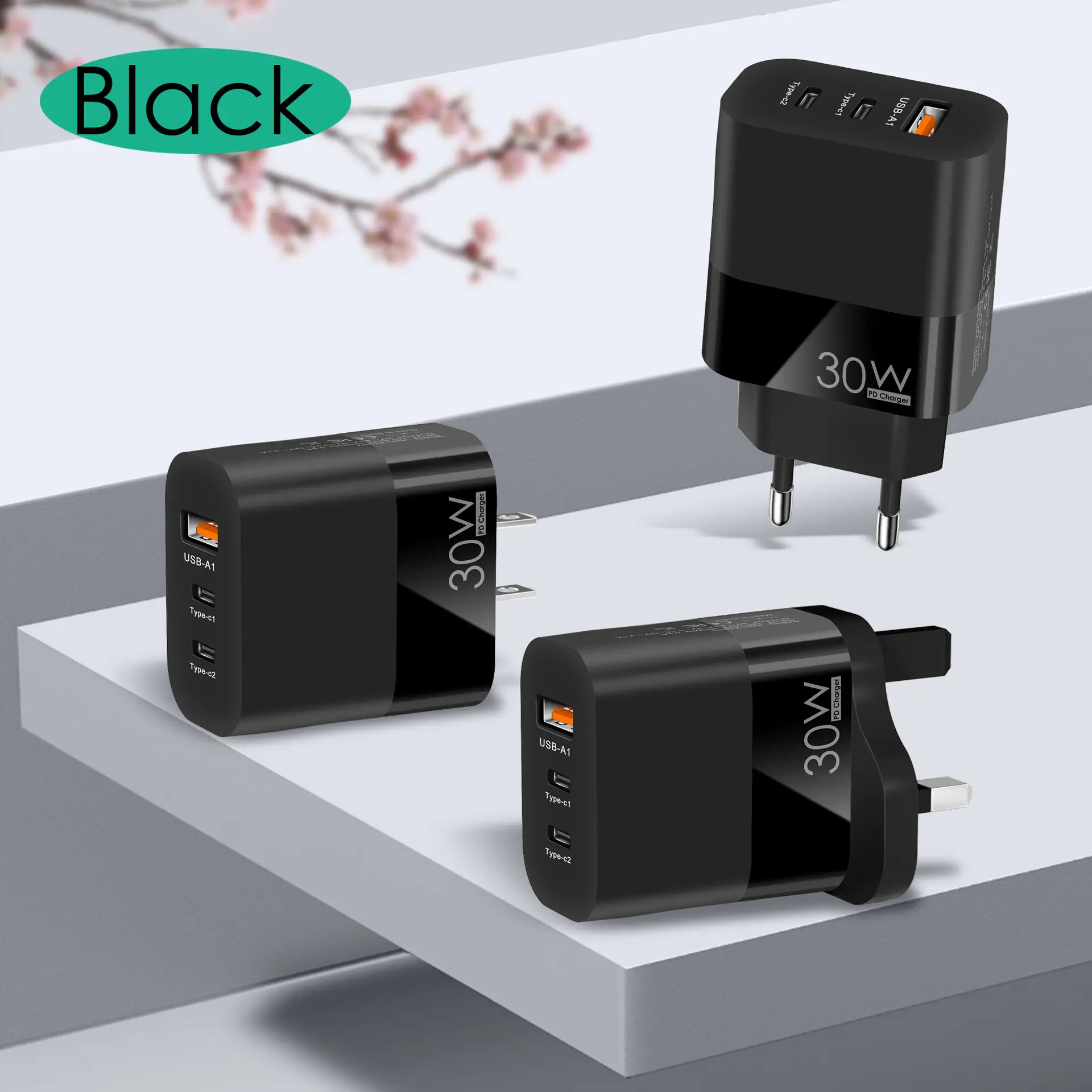 30W European Plug for Mobile Phone Charging - Image 5