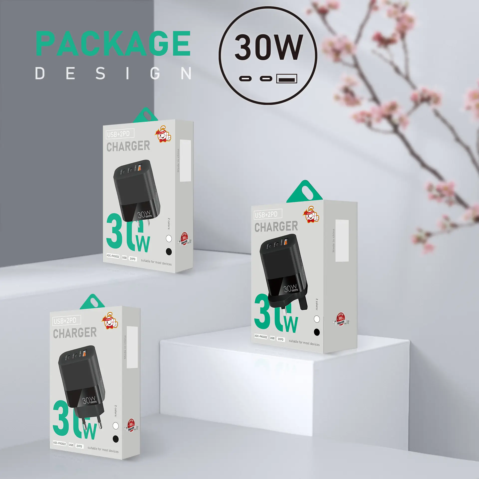 30W European Plug for Mobile Phone Charging — feature 11