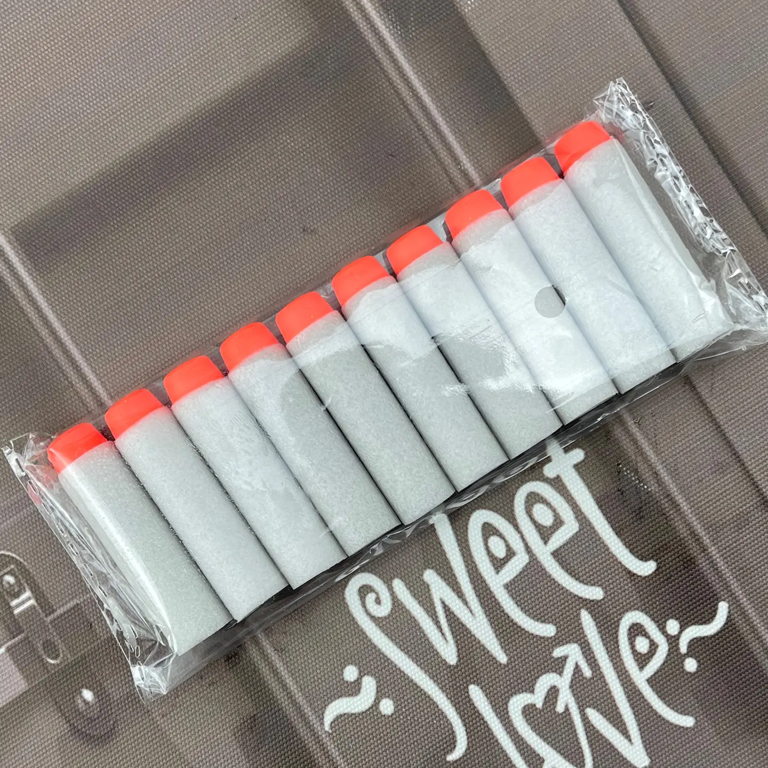 3.8cm EVA Bullet Gecko Soft Bullet Small Moon Dragon Pill