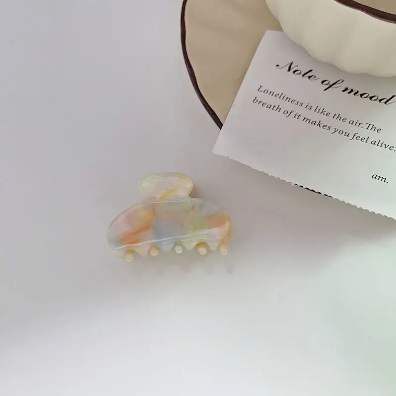 YHJ Acetic Acid Hair Grab Clips Large Back Head Hair Horsetail Shark Clip - Image 2