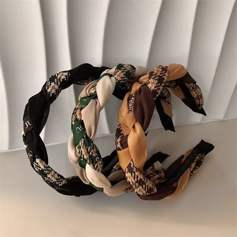 Women Hair Bands 2023 New Style Height-increasing Cranial Top Pressure Hair Bundle — feature 16