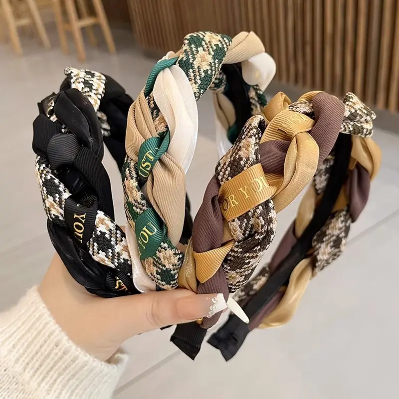 Women Hair Bands 2023 New Style Height-increasing Cranial Top Pressure Hair Bundle — feature 7