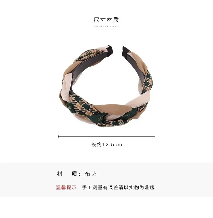 Women Hair Bands 2023 New Style Height-increasing Cranial Top Pressure Hair Bundle — feature 8