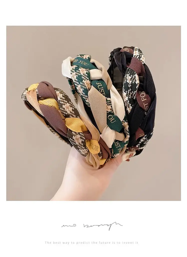 Women Hair Bands 2023 New Style Height-increasing Cranial Top Pressure Hair Bundle — feature 9