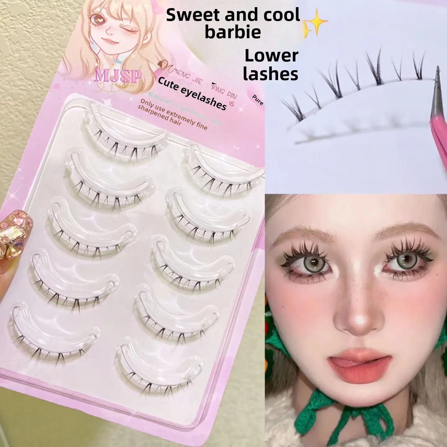 Cute Fake Eyelashes for Natural Look - Image 14