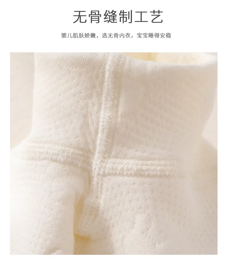 Newborn Velvet Jumpsuit White Boneless Baby's Winter Warm — feature 10