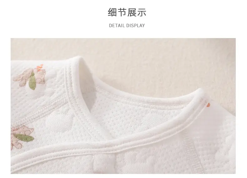 Newborn Velvet Jumpsuit White Boneless Baby's Winter Warm — feature 18