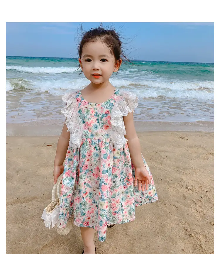 Girls Floral Dress Baby Princess Summer Wear — feature 12