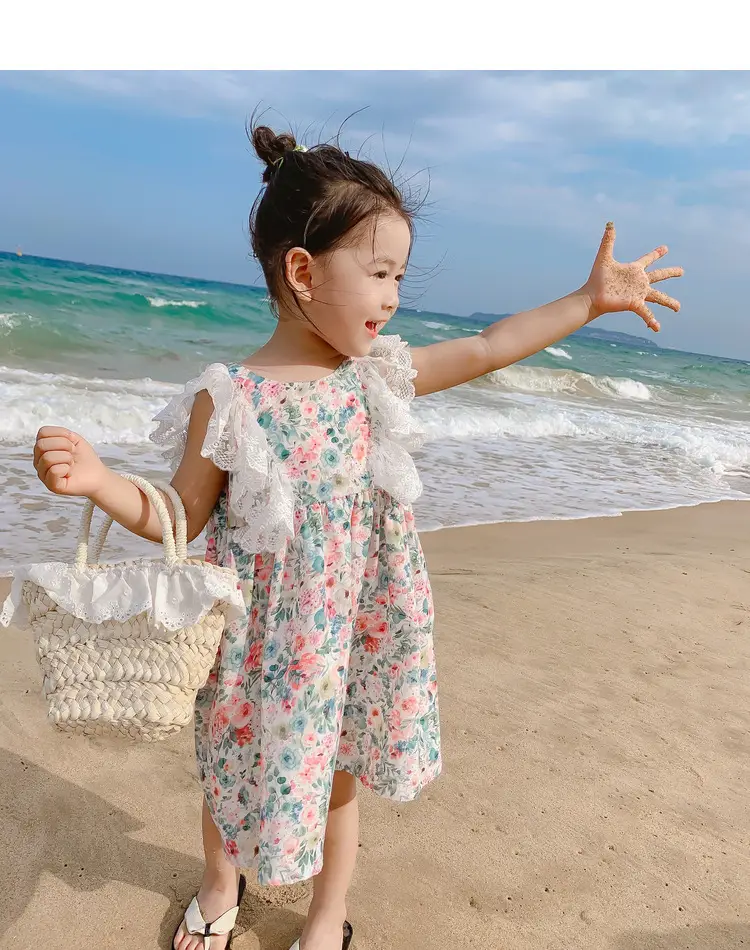 Girls Floral Dress Baby Princess Summer Wear — feature 13