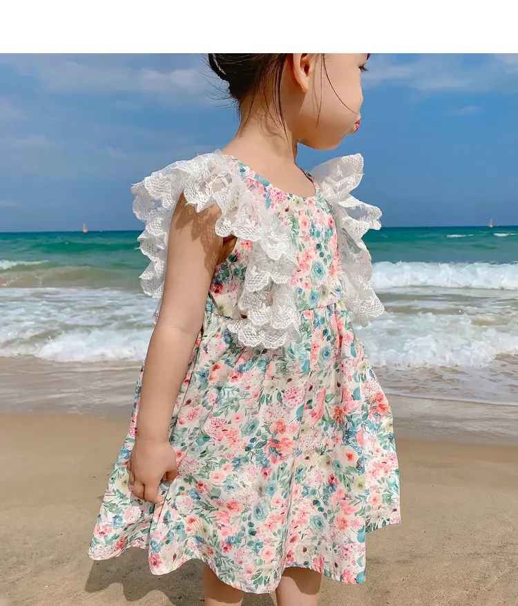 Girls Floral Dress Baby Princess Summer Wear — feature 15